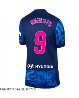 Atletico Madrid Alexander Sorloth #9 Tricou Fotbal Replică 2024-25 Femei Treilea